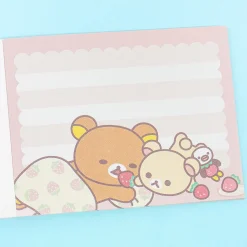 Korilakkuma Full of Strawberry Day Memo Pad - Picnic