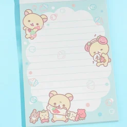 Korilakkuma Full of Strawberry Day Memo Pad - Eating