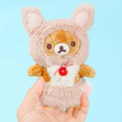 Korilakkuma Full of Strawberry Day Plushie - Bunny Rilakkuma / Medium