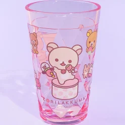 Korilakkuma Full of Strawberry Day Acyrlic Cup