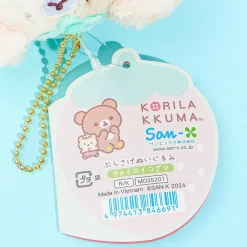 Korilakkuma Full of Strawberry Day Plushie - Chairoikoguma / Medium