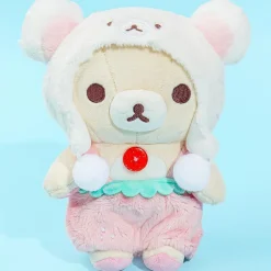 Korilakkuma Full of Strawberry Day Plushie - Strawberry Bear / Medium