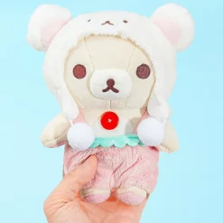 Korilakkuma Full of Strawberry Day Plushie - Strawberry Bear / Medium