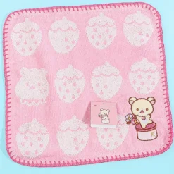 Korilakkuma Full of Strawberry Day Mini Towel