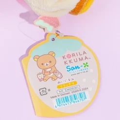 Korilakkuma Full of Strawberry Day Plushie - Rilakkuma / Medium
