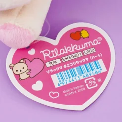 Korilakkuma Heart Sitting Plushie Phone Holder
