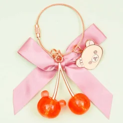 Korilakkuma Korikogu Jewel Cherry Keychain