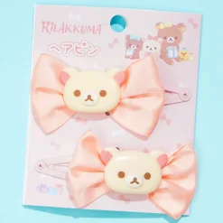 Korilakkuma Ribbony Hair Clips