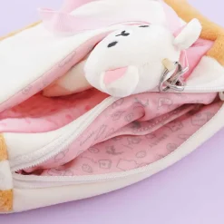 Korilakkuma Strawberry Jam Sandwich Plushie Pouch