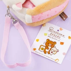 Korilakkuma Strawberry Jam Sandwich Plushie Pouch