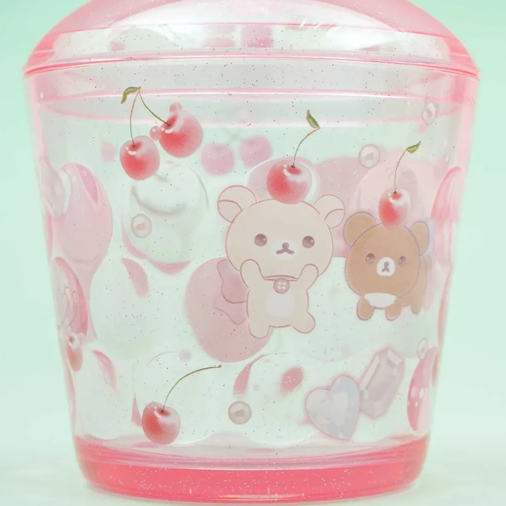 Korilakkuma x Chairoikoguma Sharing Korikogu Jewel Cherry Canister