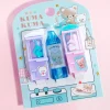 Kuma Kuma Parody Mix Pencil Cap Set - 3 pcs