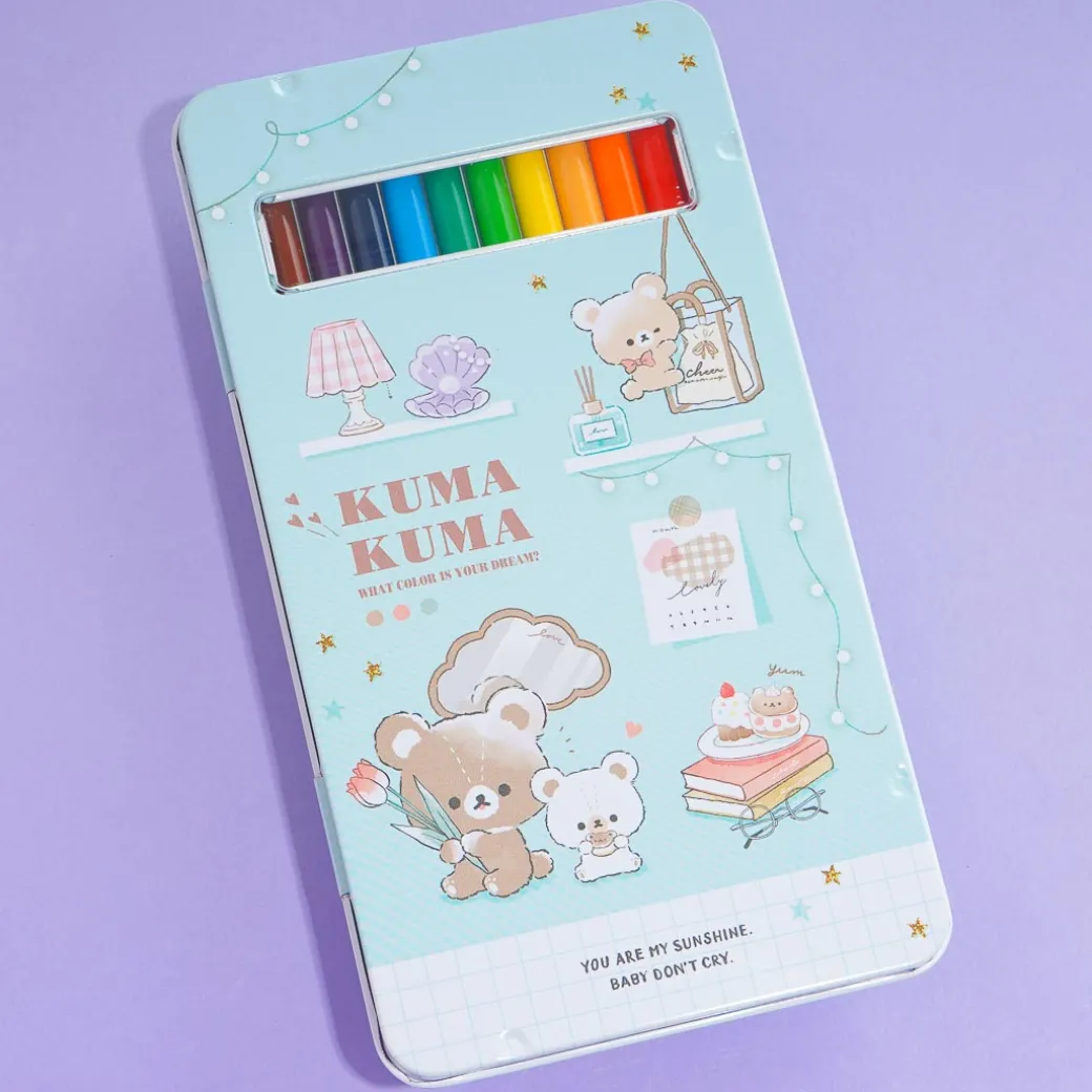 Kuma Kuma Room Colored Pencil Set