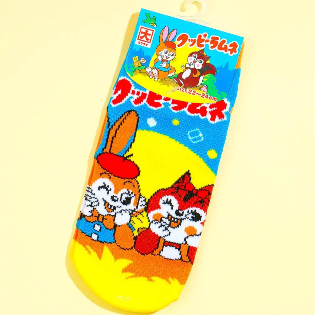 Kuppy Ramune Happy Friends Socks
