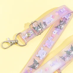 Kuromi & Baku Clear Shoulder Strap