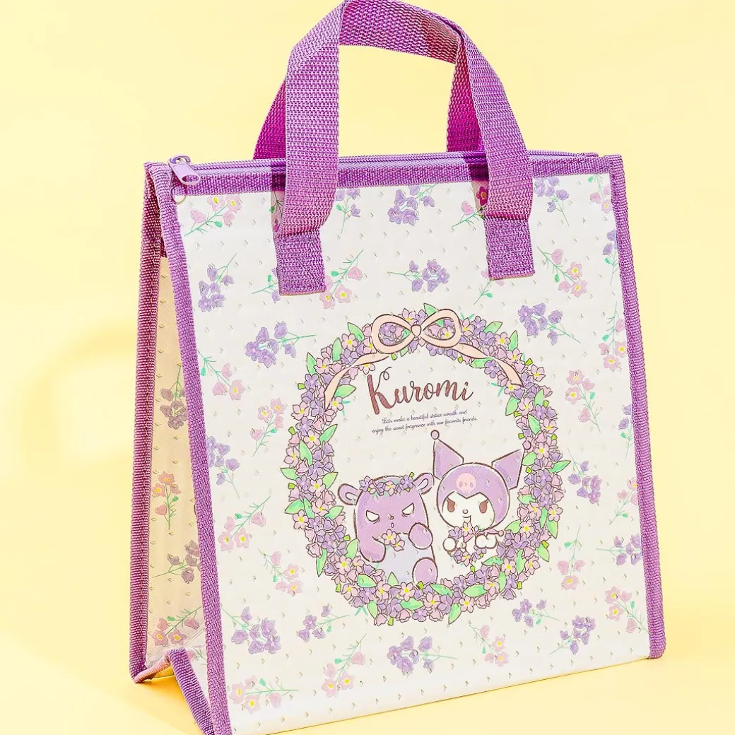 Kuromi & Baku Lavender Insulated Lunch Bag