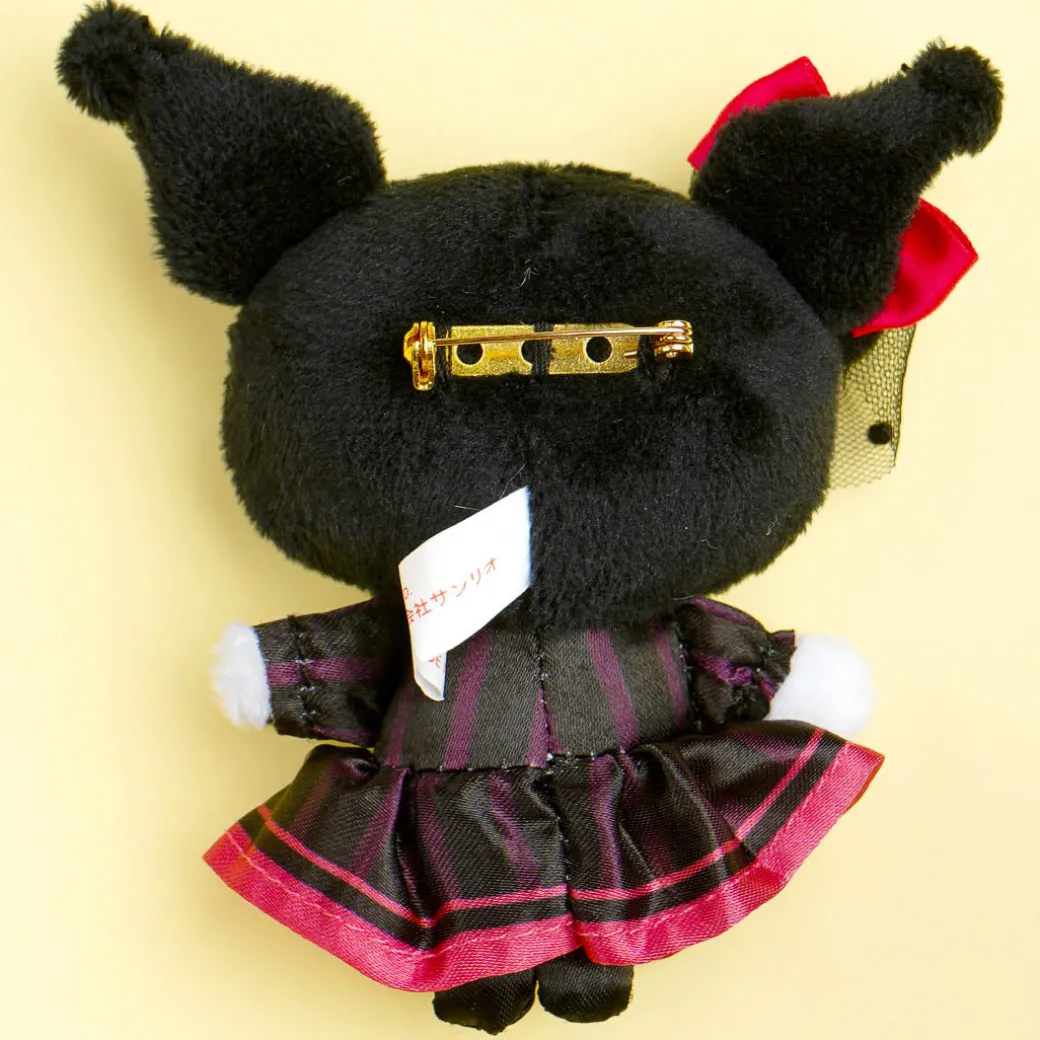 Kuromi & Baku Plushie Badge Set