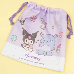 Kuromi & Baku Shopping Spree Drawstring Pouch