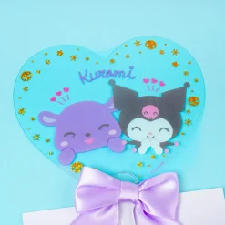 Kuromi & Baku Transparent Uchiwa Fan
