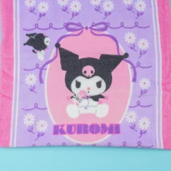 Kuromi & Daisies Face Towel