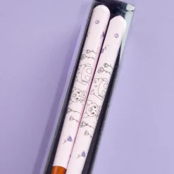 Kuromi & Flower Wooden Chopsticks