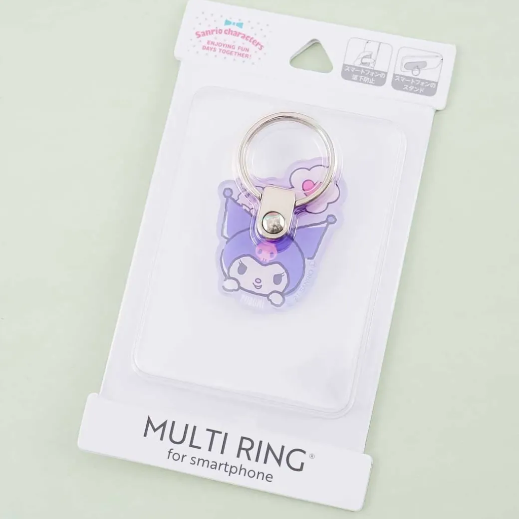 Kuromi & Friend Die-Cut Multi-Ring for Smartphone