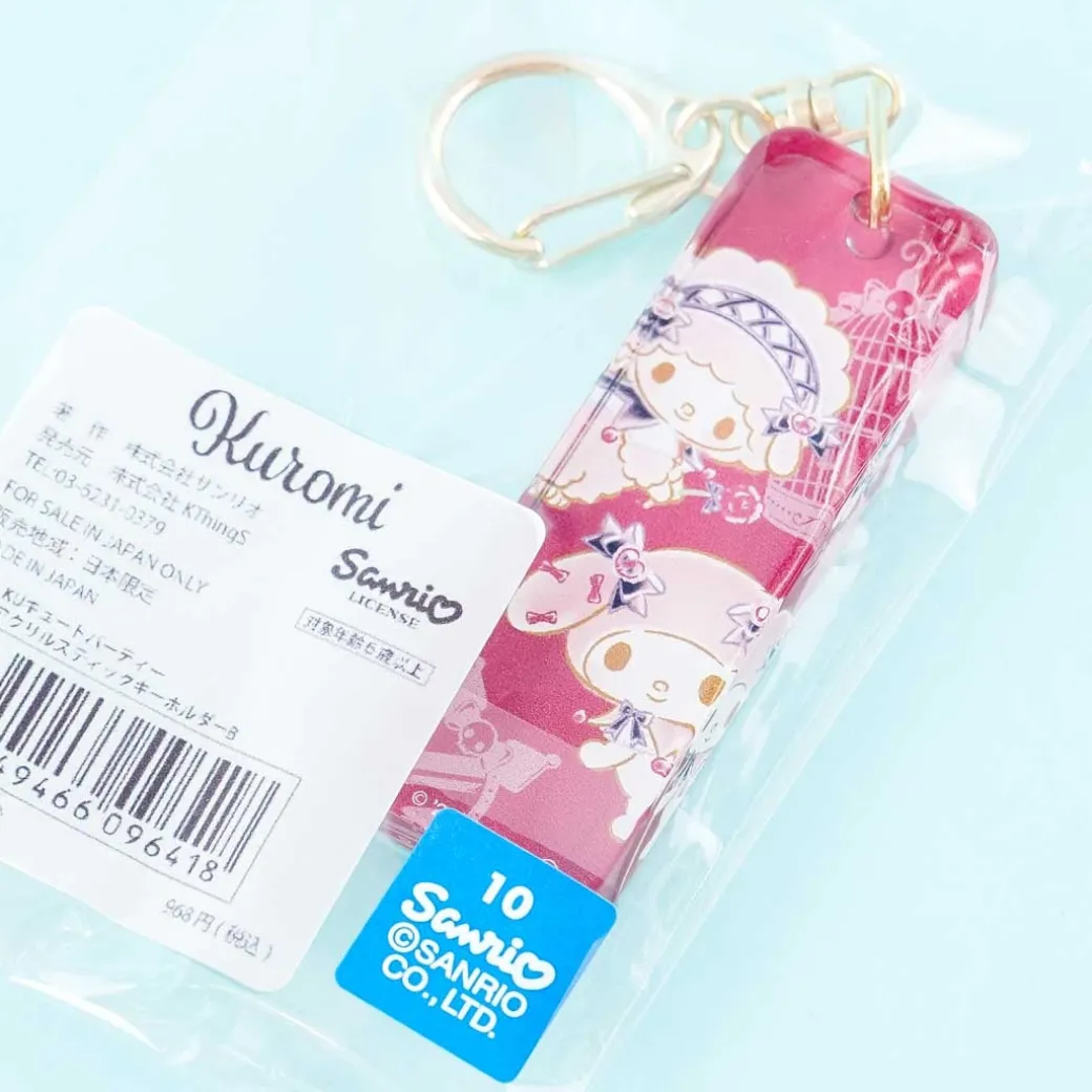 Kuromi & Lolita Friends Acrylic Charm