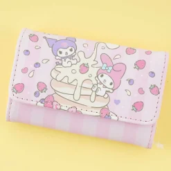 Kuromi & My Melody Berry Pancakes Key Case
