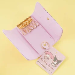 Kuromi & My Melody Berry Pancakes Key Case