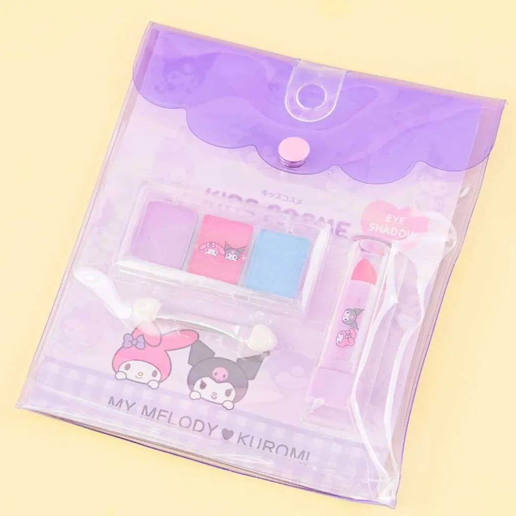 Kuromi & My Melody Eyeshadow Palette & Lipstick Set