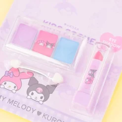 Kuromi & My Melody Eyeshadow Palette & Lipstick Set