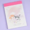 Kuromi & My Melody Fluffy Clouds Mini Memo Pad