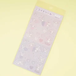 Kuromi & My Melody Heart Share Seal Stickers