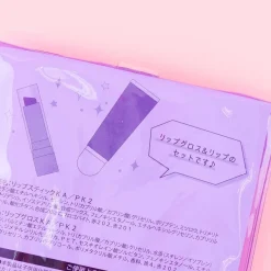 Kuromi & My Melody Lipstick & Gloss Set