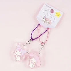 Kuromi & My Melody Magnetic Charm Set