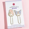 Kuromi & My Melody Metal Clips
