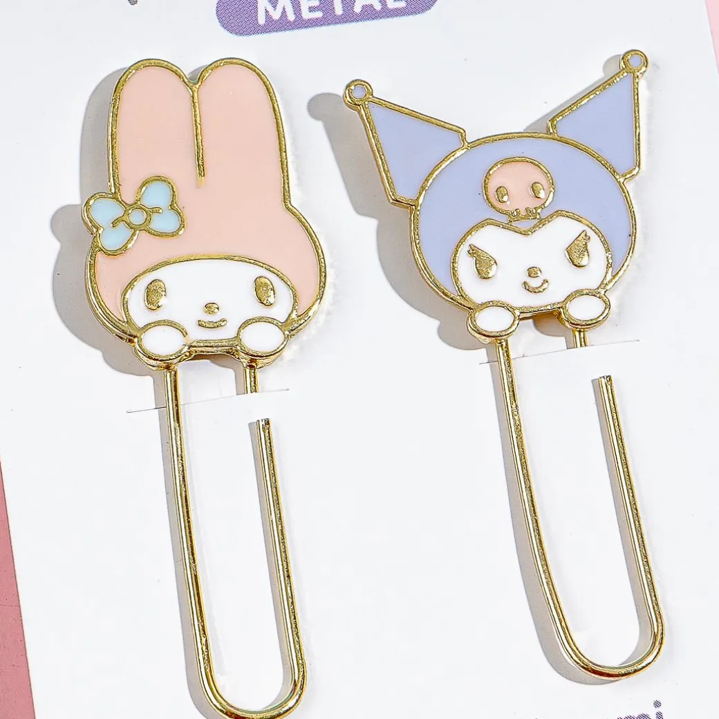 Kuromi & My Melody Metal Clips