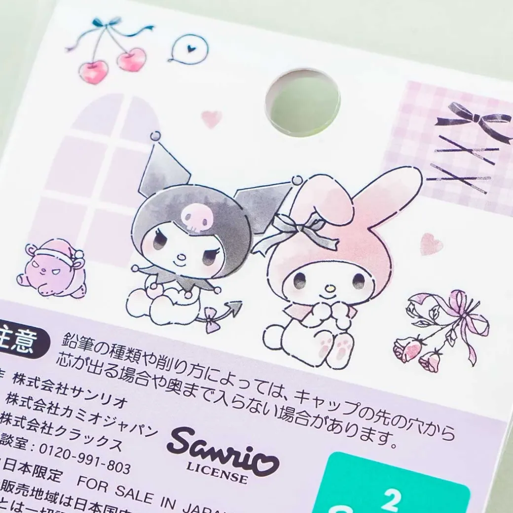Kuromi & My Melody Pencil Cap Set