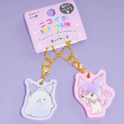 Kuromi & Obakenu Nikoichi Keychain
