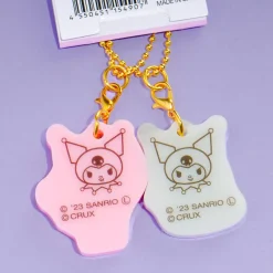 Kuromi & Obakenu Nikoichi Keychain