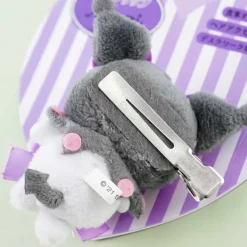 Kuromi & Ribbon Plushie Hair Clip