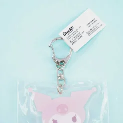 Kuromi Acrylic Charm - Pastel Pink