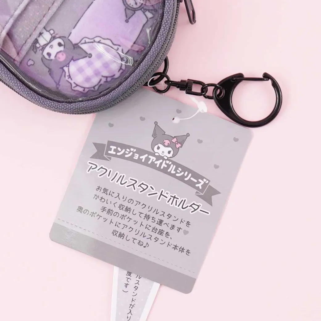 Kuromi Acrylic Stand Holder Clear Pouch