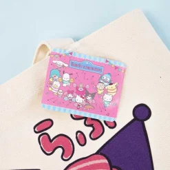 Kuromi Air Kiss Canvas Mini Tote Bag