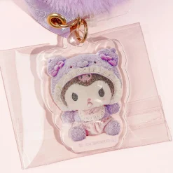 Kuromi Baby Bear Fur Charm