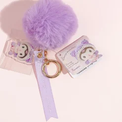 Kuromi Baby Bear Fur Charm