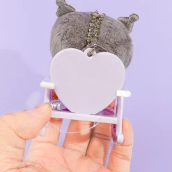 Kuromi Baby Plushie Charm With Rocking Chair