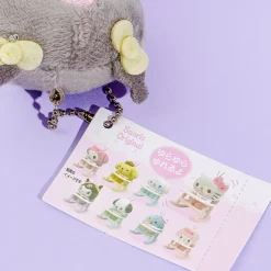 Kuromi Baby Plushie Charm With Rocking Chair