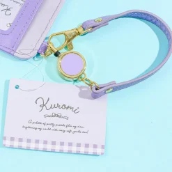 Kuromi Beauty & Sweets Pass Case With Reel
