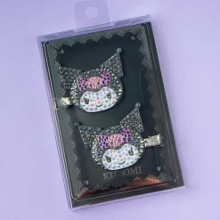 Kuromi Bejeweled Hair Clip Set - 2 pcs